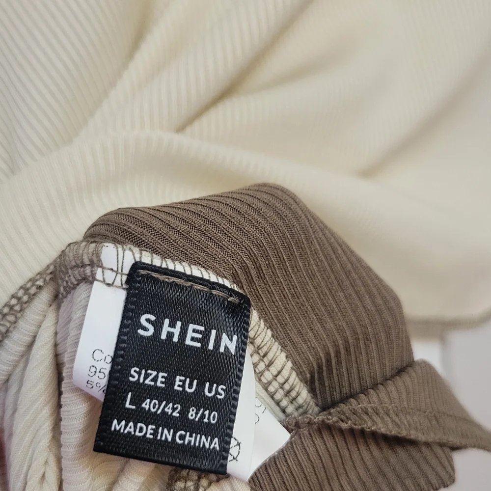 Shein long sleeve tri color Size Large - Picture 3 of 3